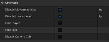 Visual Aid for the location of Disable Camera Cuts